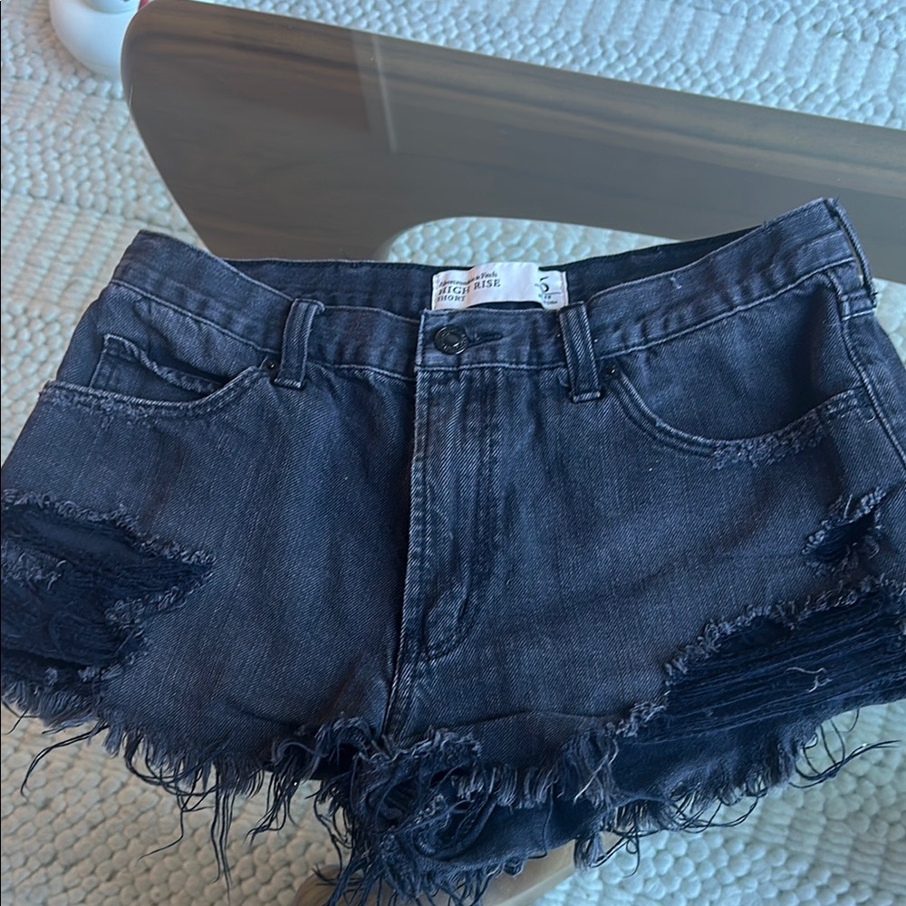 Abercrombie and Fitch high-rise shorts size 6